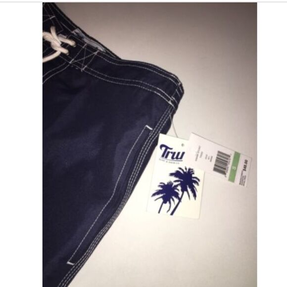 TRUNKS Mens Swami Swim Shorts Small Marine NWT $48 - Picture 4 of 4